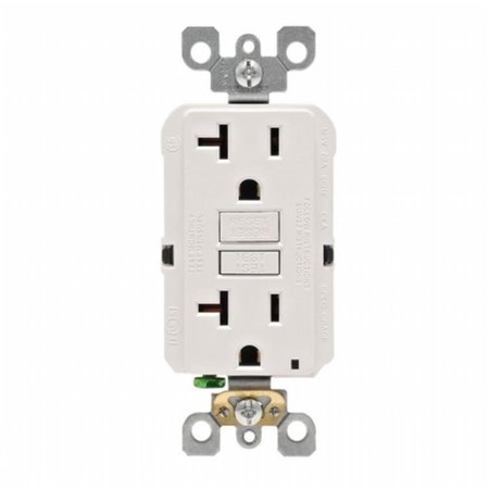 EZGENERATION 20 Amp White GFCI Receptacle EZ338369